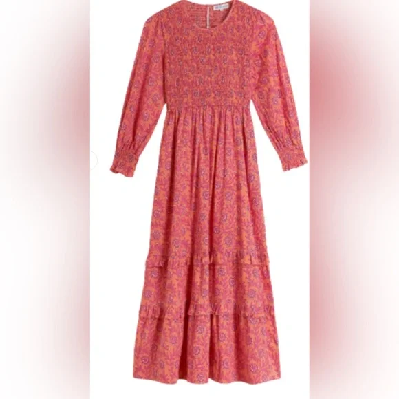 💥PRICE DROP💥 Peach Carnation Isabel Dress - Picture 3 of 8